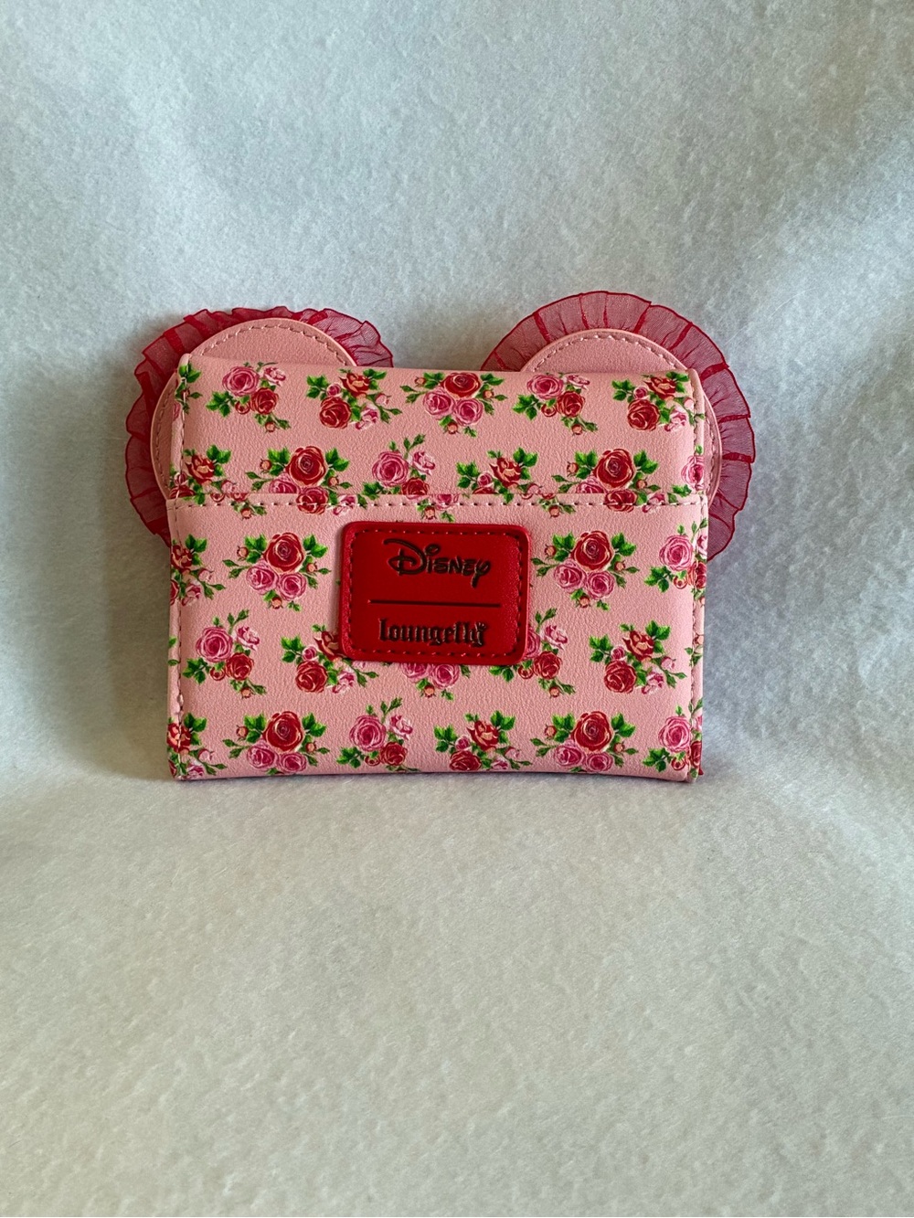 Loungefly Pink Floral Minnie Roses Wallet